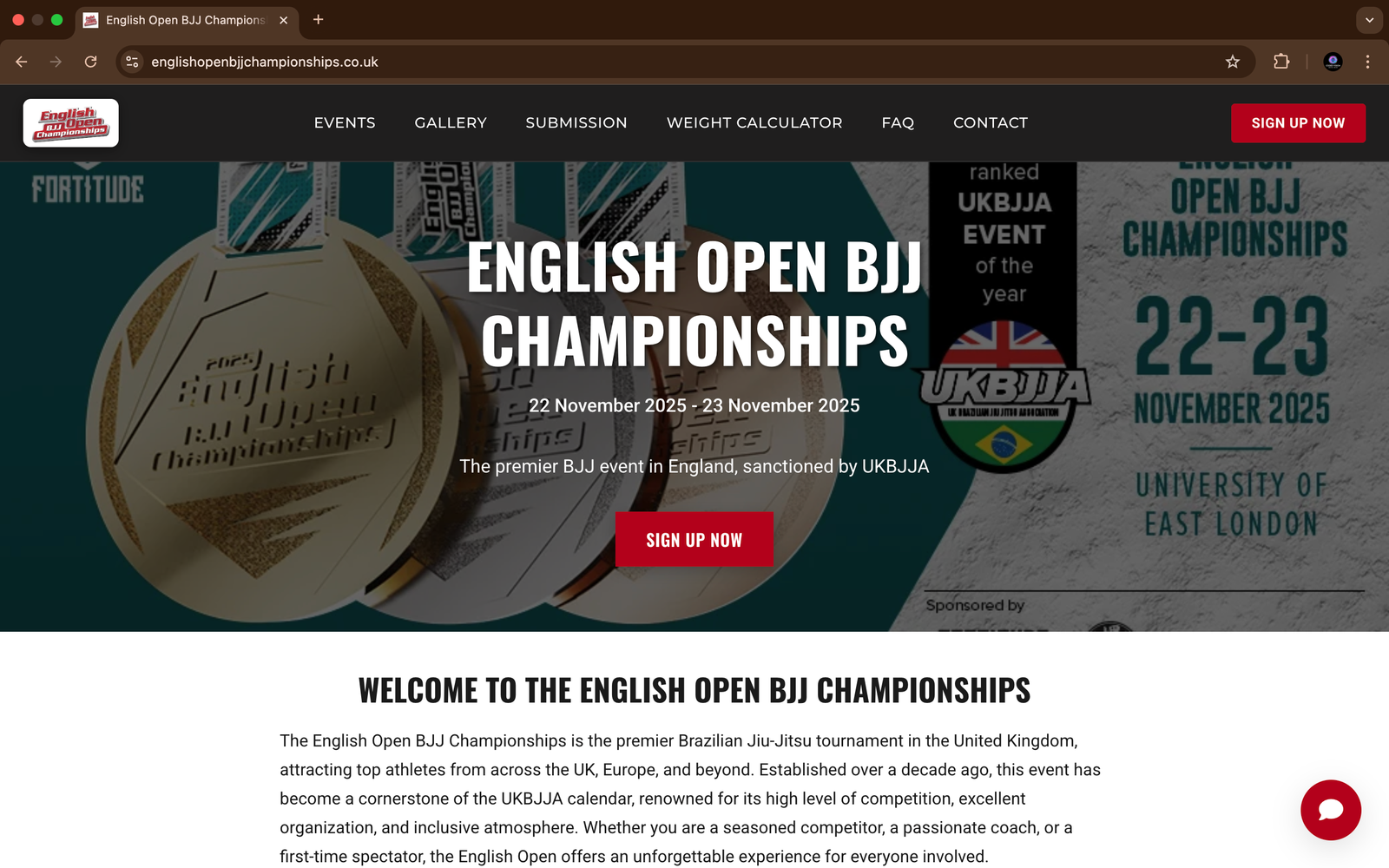 English Open BJJ